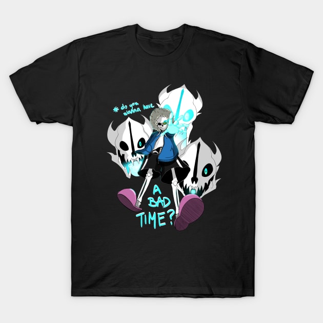 Undertale - Sans T-Shirt by AnnVals